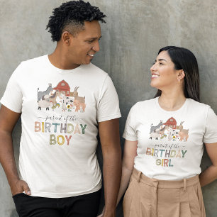 Boerderij Ouder van de Verjaardagsjongen T-shirt