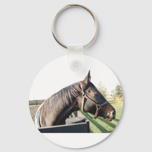 Boerderij paard sleutelhanger