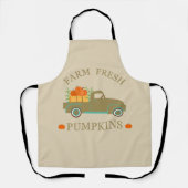 boerderij pompoen schort (Voorkant)