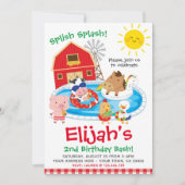 Boerderij, Poolfeest Kaart (Voorkant)