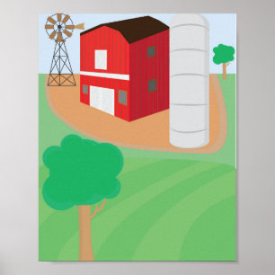 Boerderij Poster
