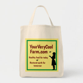 Boerderij promoten 100% katoenkerij tote bag