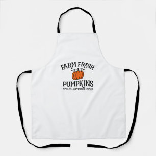 Boerderij Pumpkins Apples Hayrides Cider Thanksgi Schort