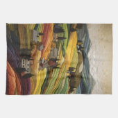 Boerderij Quilt Theedoek (Horizontaal)