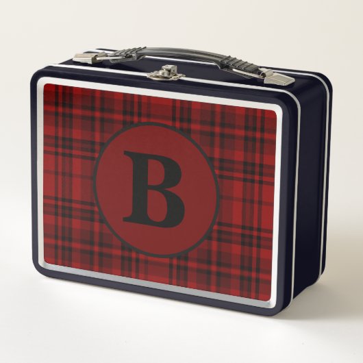 BOERDERIJ RODE GINGHAM GERUITTE PLAID (Voorkant)