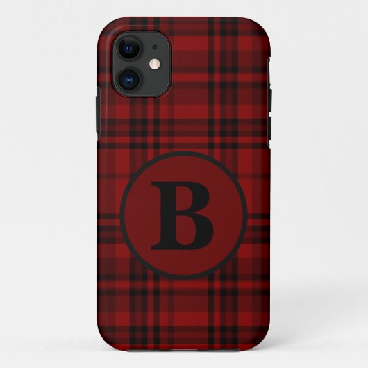 BOERDERIJ RODE GINGHAM GERUITTE PLAID Case-Mate iPhone CASE (Achterkant)