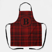 BOERDERIJ RODE GINGHAM GERUITTE PLAID SCHORT (Voorkant)