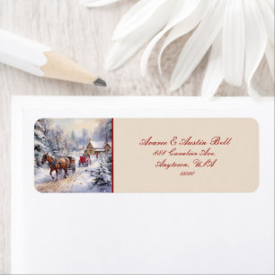 Boerderij Scène van Yesteryear Label