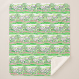 Boerderij Sherpa Blanket Deken