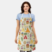 Boerderij standaard schort (Gedragen)