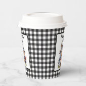 Boerderij Stijl Haan Verjaardag Papier Cup Papieren Bekers (Links)