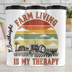 Boerderij therapie thermosbeker