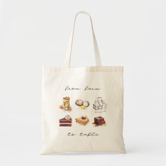 Boerderij to Table Baker's Edition Canvas tas (Voorkant)