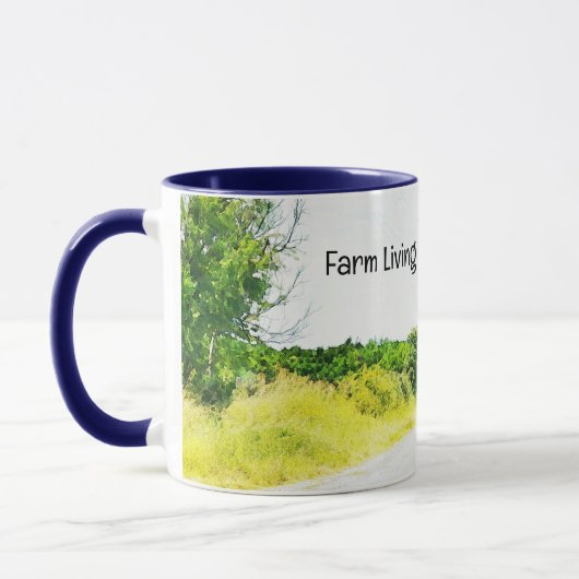 Boerderij tractor Art Boerderij Levende Mok (Links)