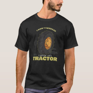 Boerderij Tractor Farmer Rancher Funny Wheezing Jo T-shirt