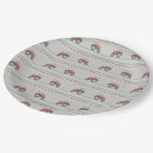 Boerderij tractor met Bord van gelijkpapier (Gekanteld)