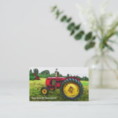  Boerderij tractor of landwinkel Visitekaartje (Staand voorkant)