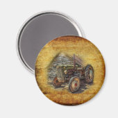 Boerderij tractor Old Barn Shed Magneet (Voorkant / Achterkant)