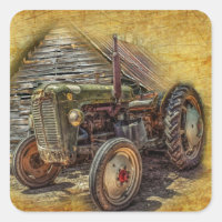 Boerderij tractor Old Barn Shed