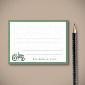 Boerderij tractor post-it® notes