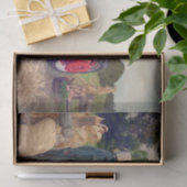 Boerderij Tractor Red Rustic Country Herfst Harves Tissuepapier (Geschenk)