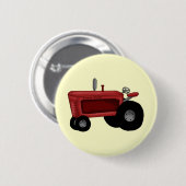 Boerderij tractor ronde button 5,7 cm (Voorkant /achterkant)