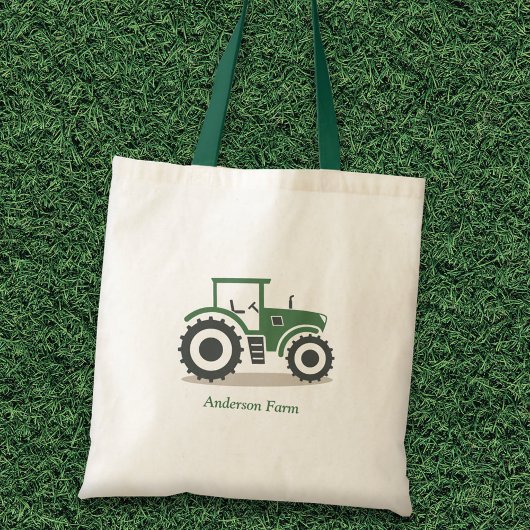 Boerderij tractor tote bag