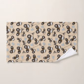 Boerderij tractorpatroonpatroonuitrusting bad handdoek (Handdoek)