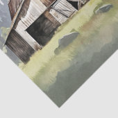 Boerderij Trekpaard Tissuepapier (Detail)