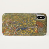 Boerderij tuin met kroonfixeermiddel (door Gustav Case-Mate iPhone Case (Achterkant (horizontaal))