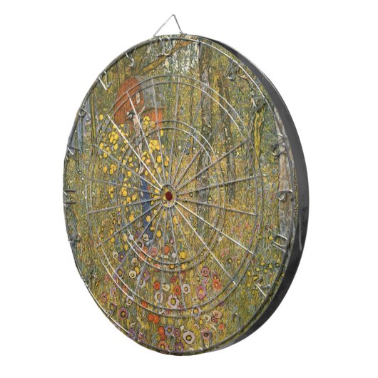 Boerderij tuin met kroonfixeermiddel (door Gustav  Dartbord (Voorkant Rechts)