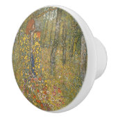 Boerderij tuin met kroonfixeermiddel (door Gustav Keramische Knop (Rechts)