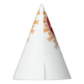 Boerderij van de barntuin feesthoedjes (Achterkant)