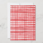 Boerderij van de waterverf over de uitnodiging van (Achterkant)