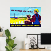  Boerderij van de Wet van de Elektrificatie van he Poster (Thuiskantoor)