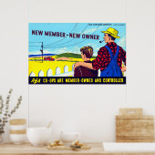  Boerderij van de Wet van de Elektrificatie van he Poster (Keuken)