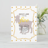 Boerderij van geiten, silhouet kaart (Staand voorkant)