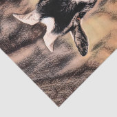  Boerderij van geiten Tissuepapier (Detail)