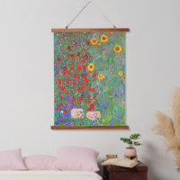 Boerderij van Gustav Klimt met zonnebloemen