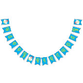 Boerderij van kippen Kinder 1e verjaardag Vlaggetjes (Alle)