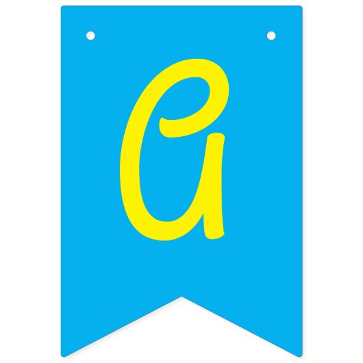 Boerderij van kippen Kinder 1e verjaardag Vlaggetjes (Derde vlag)