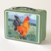 Boerderij van kleurrijk kippenkooster (Achterkant)