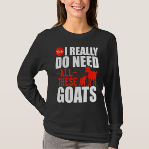 Boerderij van landbouwhuisdieren t-shirt
