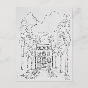 Boerderij van paardenpest   Normandië, Frankrijk Briefkaart