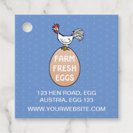 Boerderij, vers bedankjes labels