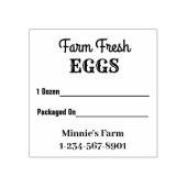 Boerderij Vers hout Kunststempel Rubberstempel (Afrduk)