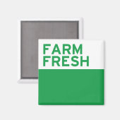 Boerderij, vers magneet (Voorkant / Achterkant)