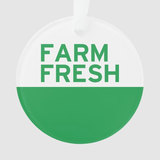 Boerderij, vers ornament (voorkant)