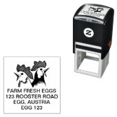 Boerderij, vers  zelfinktende stempel (In situ)