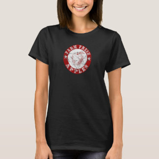 Boerderij Verse appelen Retro T-shirt